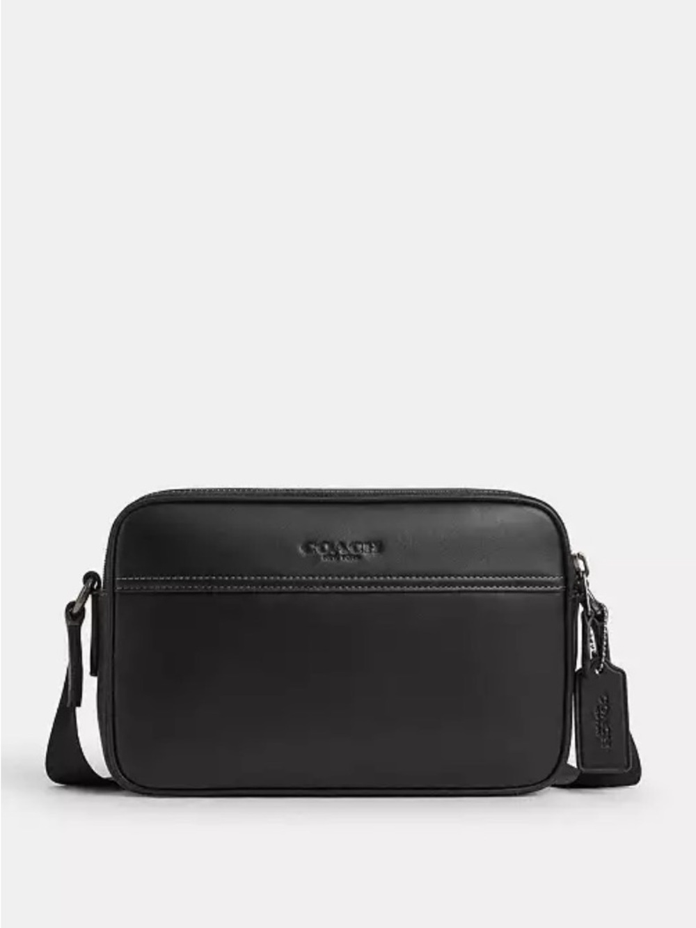 Coach Men's Black Graham Crossbody Bag